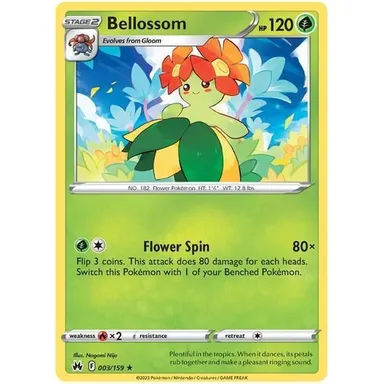 Sword and Shield Crown Zenith Bellossom