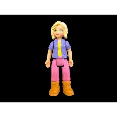 Fisher Price Go Anywhere Sweet Streets Dollhouse Blonde Mom Woman