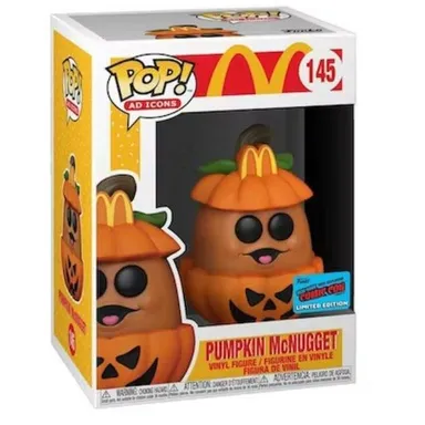 Funko Pop McDonalds Pumpkin McNugget 2021 NYCC Exclusive Figure #145 NIB *RARE*