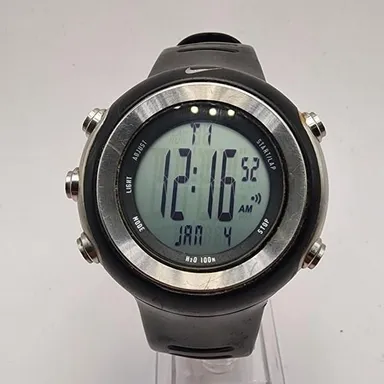 Nike Oregon Watch Series Digital Black Model WA0024 - New Battery Working