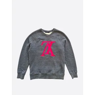Louis Vuitton Grey & Pink Upside Down Sweater