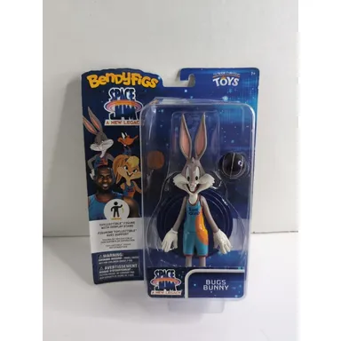 Bugs Bunny Space Jam A New Legacy Bendyfigs 7 Inch Action Figure Toy New in Box