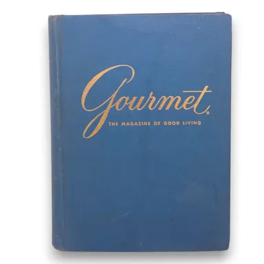 Gourmet 1971 Vol 31 12 Issues Hardcover Bound Set Magazine of Good Living