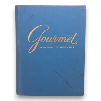 Gourmet 1970 Vol 30 12 Issues Hardcover Bound Set Magazine of Good Living
