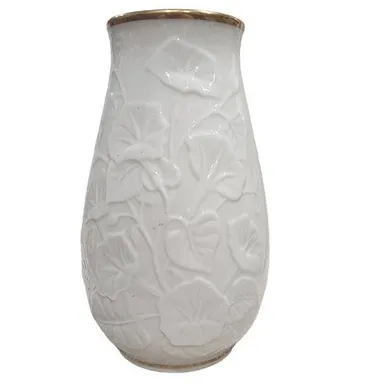 Lenox Morning Glory Vase / Made in USA / 1990s