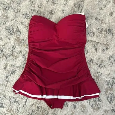 Gottex strapless swimsuit NWT