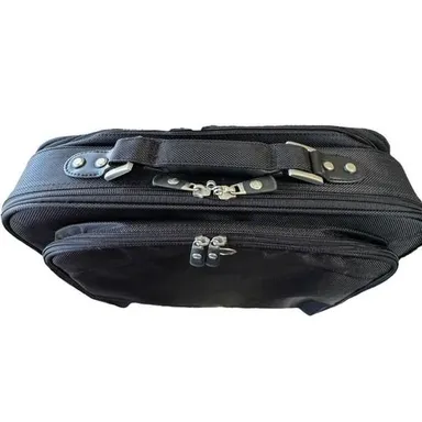 Dell Laptop Bag Business Briefcase Luggage Messenger Nylon Large Black OEM Pro