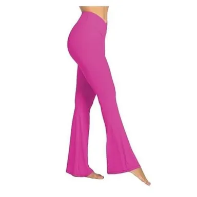 Women's Sunzel Pink Flare Yoga Pants Size XXL NWOT