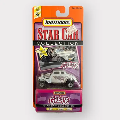 0280 Matchbox MOSC Greased Lightning Hot Rod Star Car Collection Special Edition Vintage DieCast Car