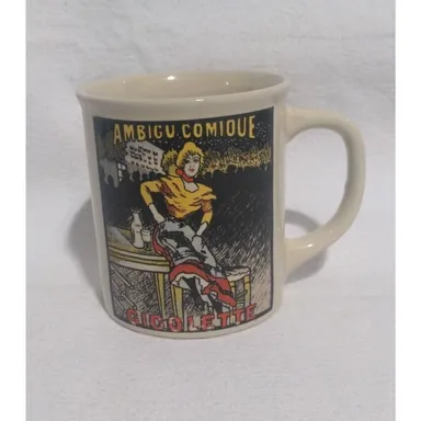 Rare Ambigu Comique Gigolette Coffee Mug - French Vintage Humor!