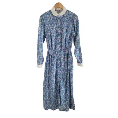 Womens Vintage - Vintage Floral Cottagecore Housecoat/ Dress