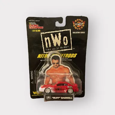 0289 Racing Champions WCW NWO Ford Mustang Buff Bagwell Nitro Streetrods MOSC Vintage Collectors Car