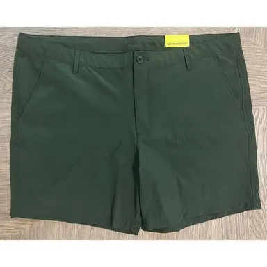 All in motion green hybrid shorts, XXL