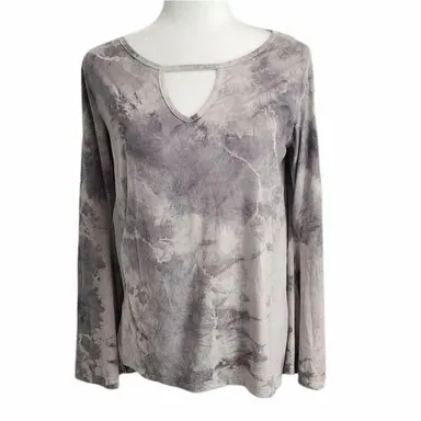 Ppla Bell Sleeve Tie Dye Blouse Size Large