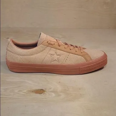 Converse One Star OX Peach Leather Unisex Shoes