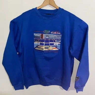 Rare 2000s Florida Gator O’Connell Center by Brumik Sz L Embroidered Crewneck