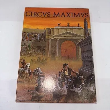 CIRCUS MAXIMUS GAME - AVALON HILL - 1980 - CHARIOT RACING IN ANCIENT ROME Unused