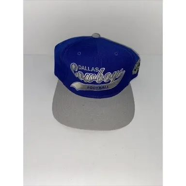 Throwback Dallas Cowboys 90's Starter Tags Wool Pro Line Snapback HAT Script