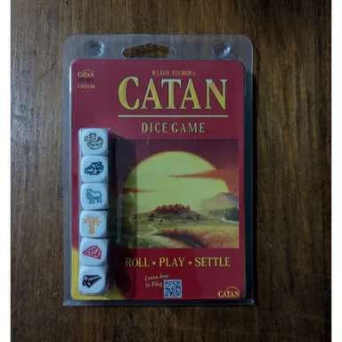 Catan Dice Game Roll Write Settle Discover Klaus Teuber New Family Fun
