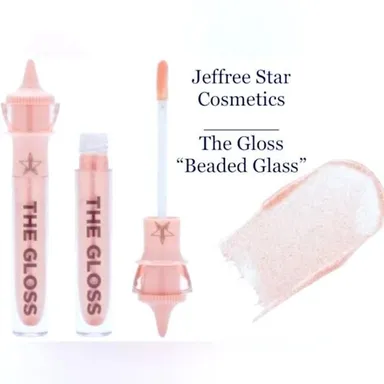 NIB Jeffree Star Cosmetics Gloss; Beaded Glass