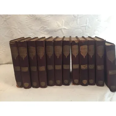 Veterans Foreign Wars America Great Crises Our History 12 Volumes Signed 1925