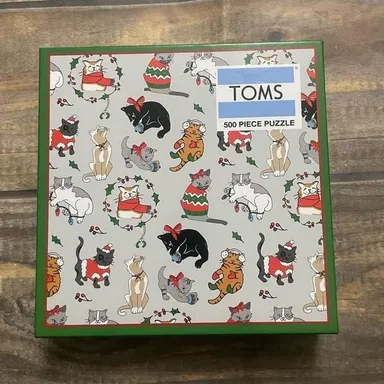 Toms Christmas Cat Puzzle