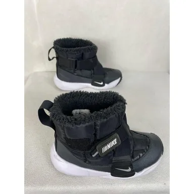 Nike Flex Advance Boot Black/White Toddler 12c