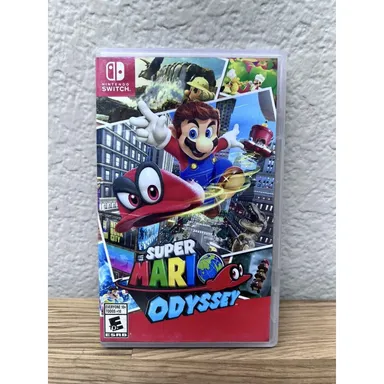 Super Mario Odyssey - Nintendo Switch Case and Cover Art ONLY - NO GAME
