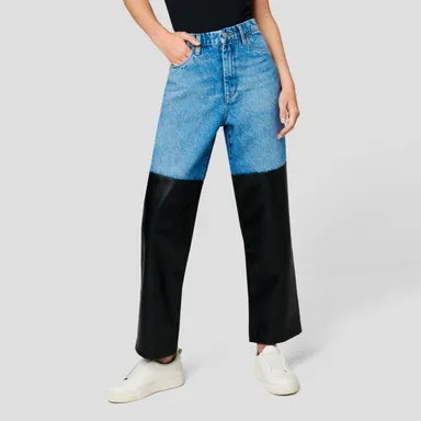 BLANKNYC (ANTHROPOLOGIE/NORDSTROM) Sz 26 THE BAXTER (BLUE LIGHTS) JEANS $118 NWT