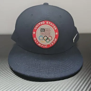 Nike United States Olympic Team 2012 Snapback Flatbill Navy Blue Hat