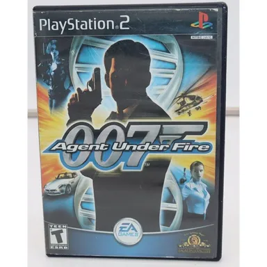 James Bond 007 Agent Under Fire (Sony PlayStation 2, 2001) PS2 CIB with Manual