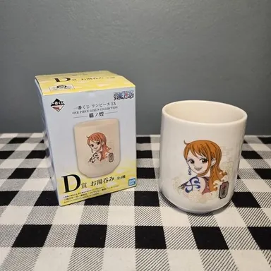 One Piece Girl's Collection Glitter of Ha Kuji Prize D Tea Cup