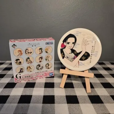 One Piece Girl's Collection Glitter of Ha Kuji Prize G Coaster