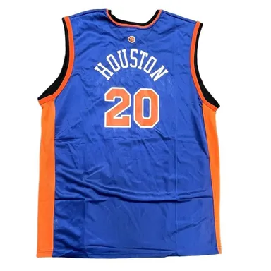 90s New York Knicks NBA Champion XL Alan Houston Jersey #20