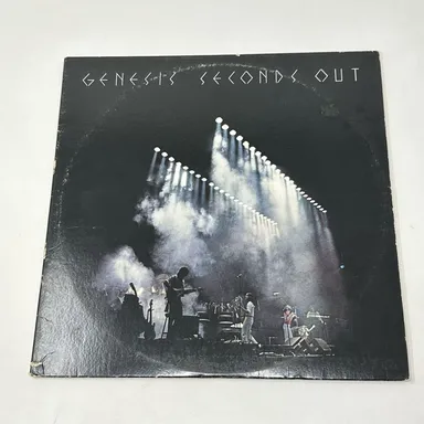 Genesis Seconds Out 1977 Double LP Atlantic Gatefold Vinyl LP Record