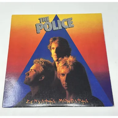 The Police Zenyatta Mondatta Original 1980 A&M Records Vinyl LP Record