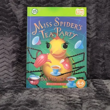 Leap Frog Miss Spider's Tea Party Hardcover Book 