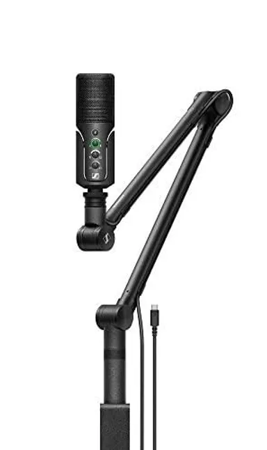 Sennheiser Professional Profile USB Microphone Streaming Set with Boom Arm, 3 m USB-C Cable & Mic Pouch ($202.10)