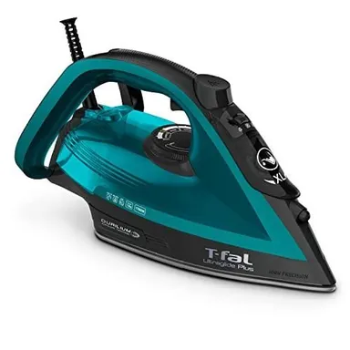 T-Fal, Iron, Ultraglide Steam Iron for Clothes, Durilium Soleplate, Precision Tip, Anti-Drip, Auto-Off, 1800 Watts, Ironing, Teal Clothes Iro ($43.97)