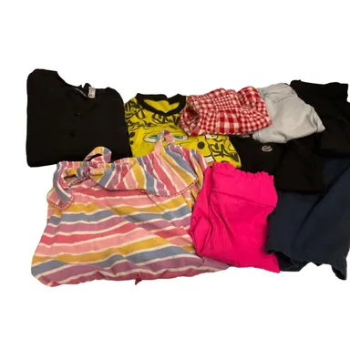 Girls 10/12 Clothing Lot: Wonder Nation, Old Navy, Jojo Siwa: Tees, Shorts & mor
