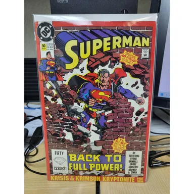 Superman Volume 2 #50 Dec 1990 48 pg special Superman Gets Engaged To Lois Lane