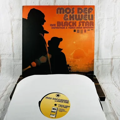 Mos Def & Kweli are Black Star Definition Twice Inna Lifetime Vinyl 1998 12 Inch