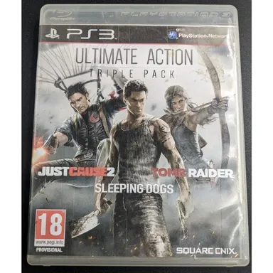 Ultimate Action Pack - PS3 - Tested/Working