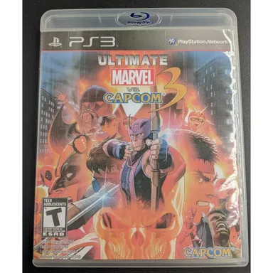 Ultimate Marvel Vs. Capcom 3 - PS3 - Tested/Working
