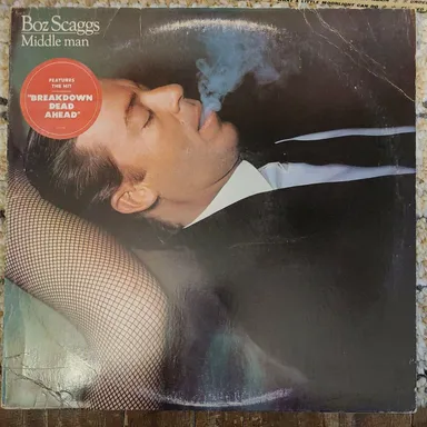 Boz Scaggs: Middle Man Vintage Vinyl LP 33 Record 1980