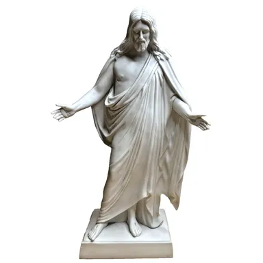 Christus Lucente Statue 10" Jesus Christ Statue Figurine Marble