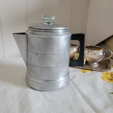Vintage Comet Coffee Percolator Pot