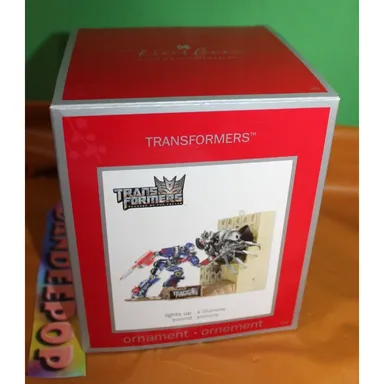 Carlton Heirloom Transformers Lights And Sound Christmas Holiday Ornament 105