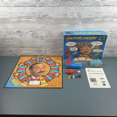 VINTAGE Motor Mouth Tongue Twister Game COMPLETE Tiger Games 1990 John Moschitta