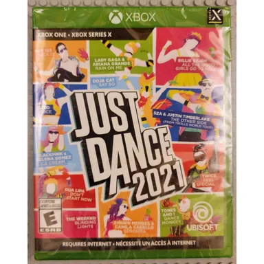 Just Dance 2021 Xbox One Series X|S Brand New & Sealed Ships Same Day